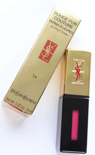 ysl glossy stain fuchsia dore|YSL Rouge Pur Couture Glossy Stain .